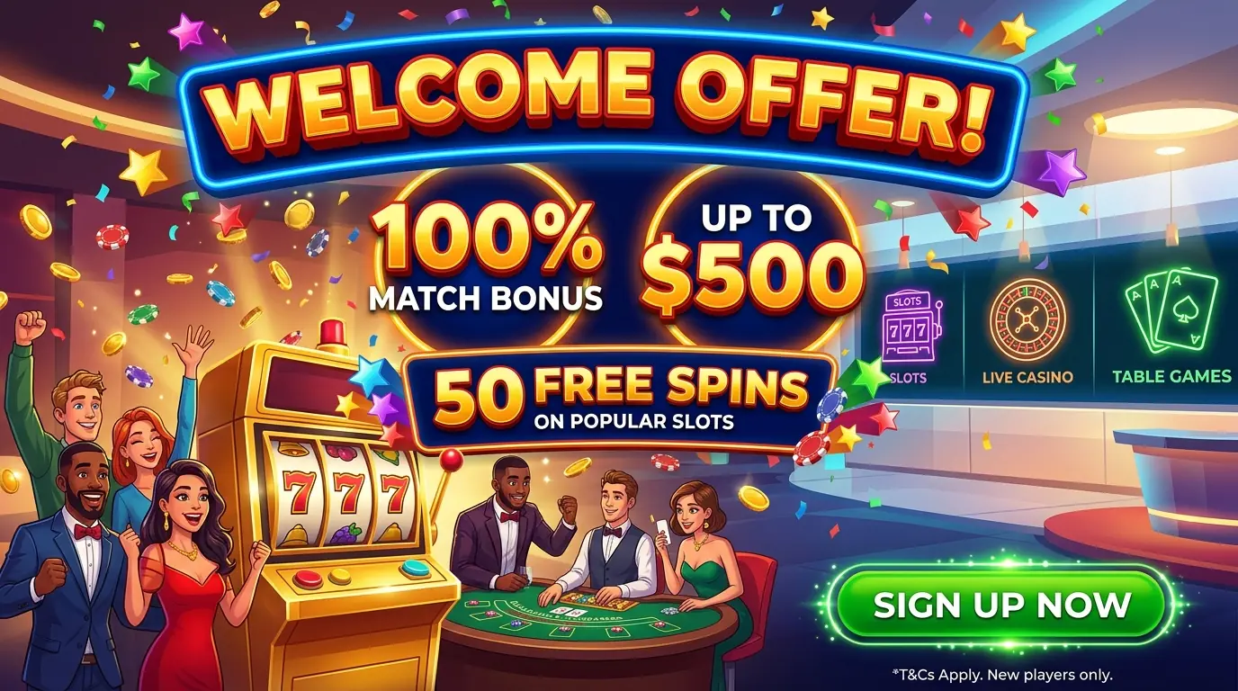 Spinyoo casino welcome offer
